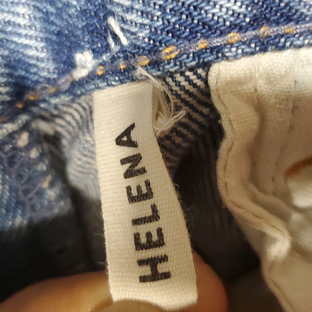 Grlfrnd helena light wash crop jeans  women size 26 - Picture 12 of 15